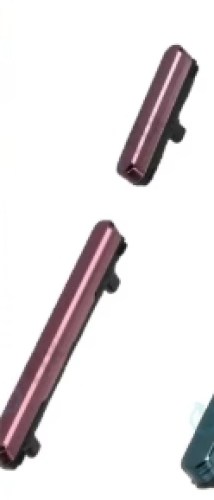 Samsung Galaxy S22 5G 2022 S901B S22 / Plus 5G 2022 S906B Set botoes laterais rosa compativel